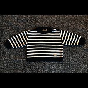 Armour wool blend striped sweater